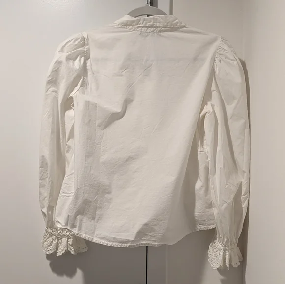 Zara White Button Down - Picture 3 of 7